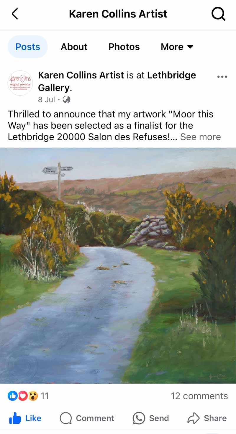 Landscape Artist Facebook